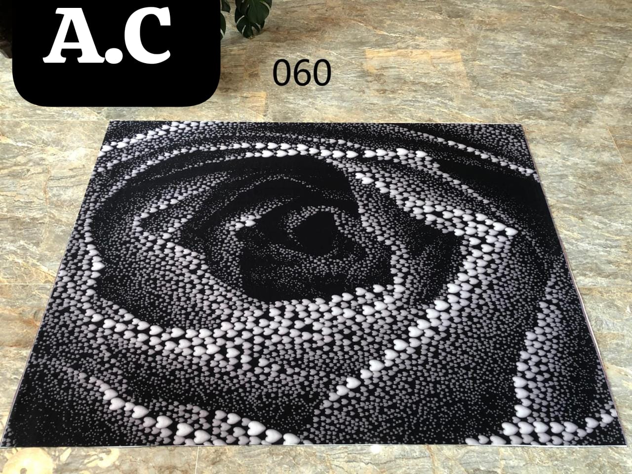 assorted carpet 3d 1.8x2m