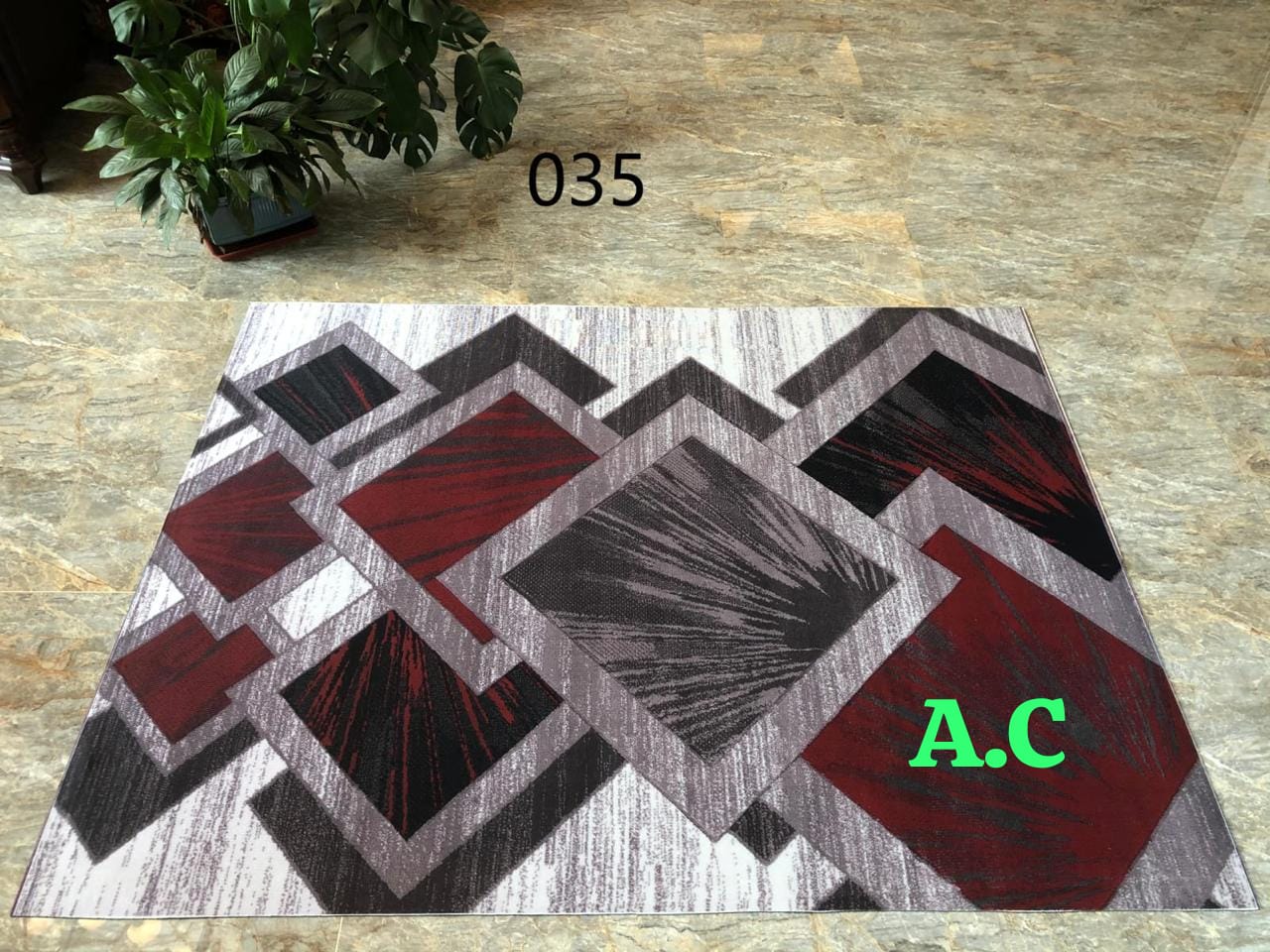 assorted carpet 3d 1.8x2m