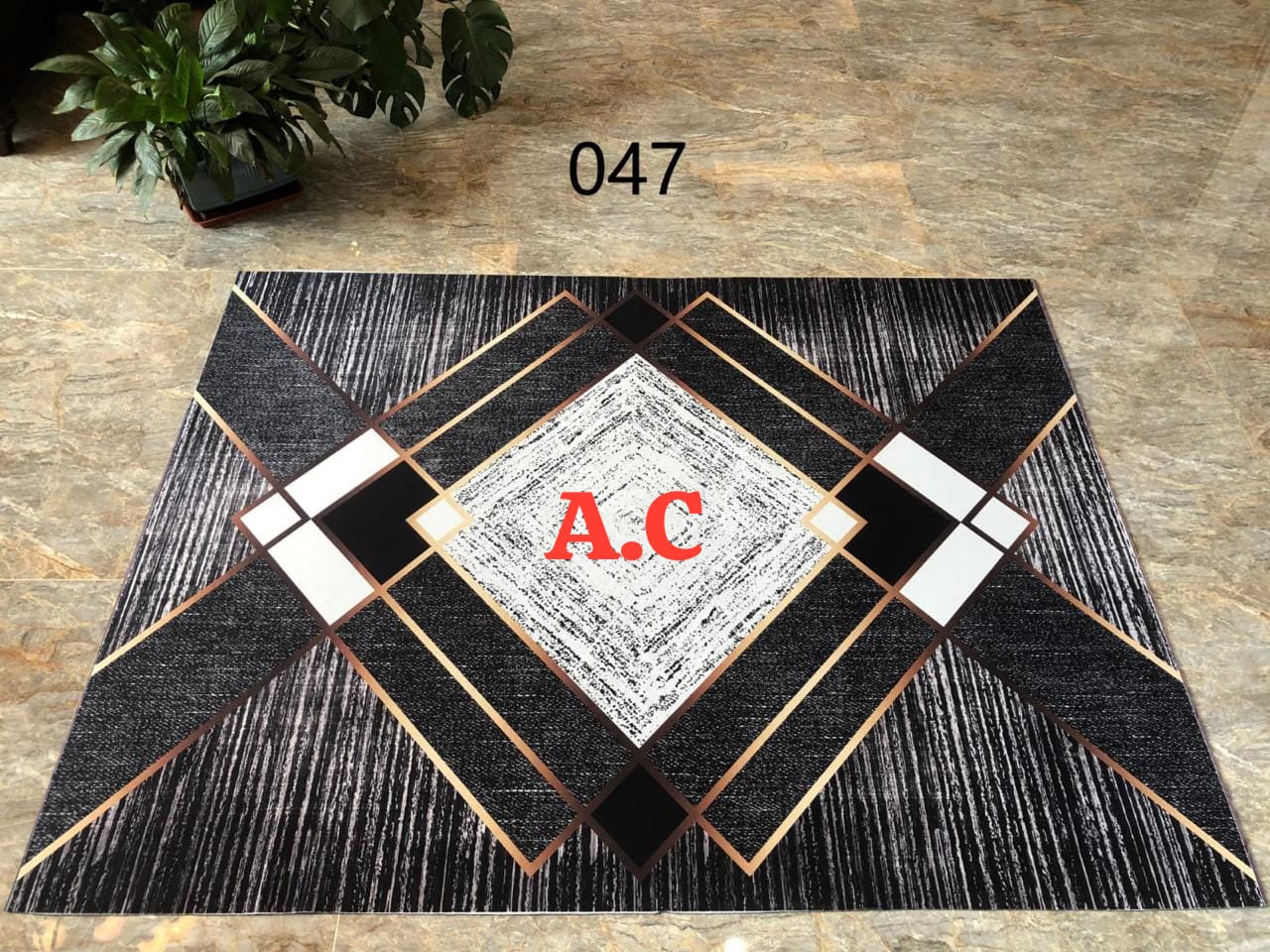 assorted carpet 3d 1.8x2m