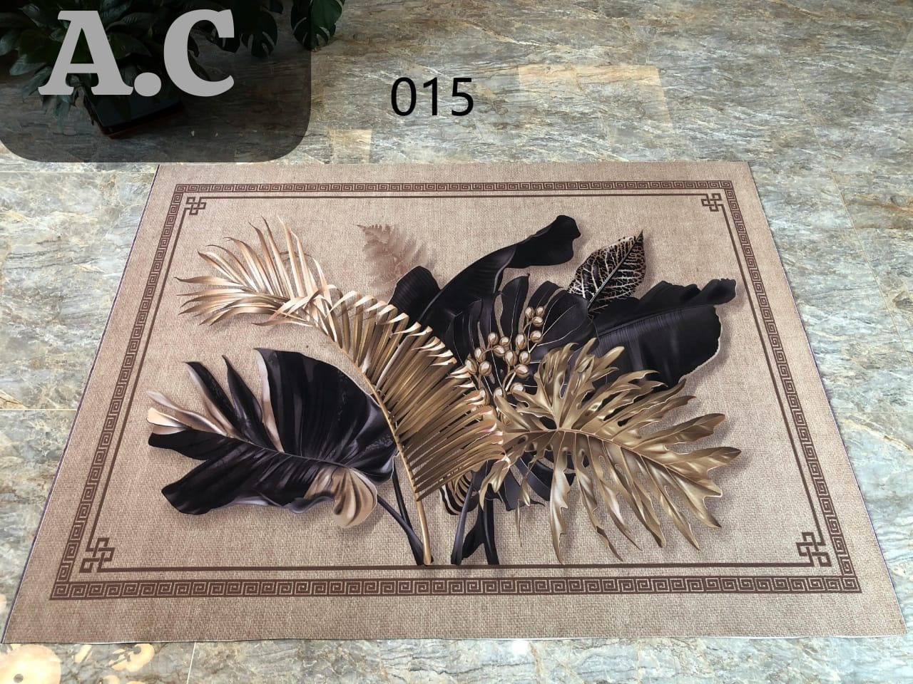 assorted carpet 3d 1.8x2m