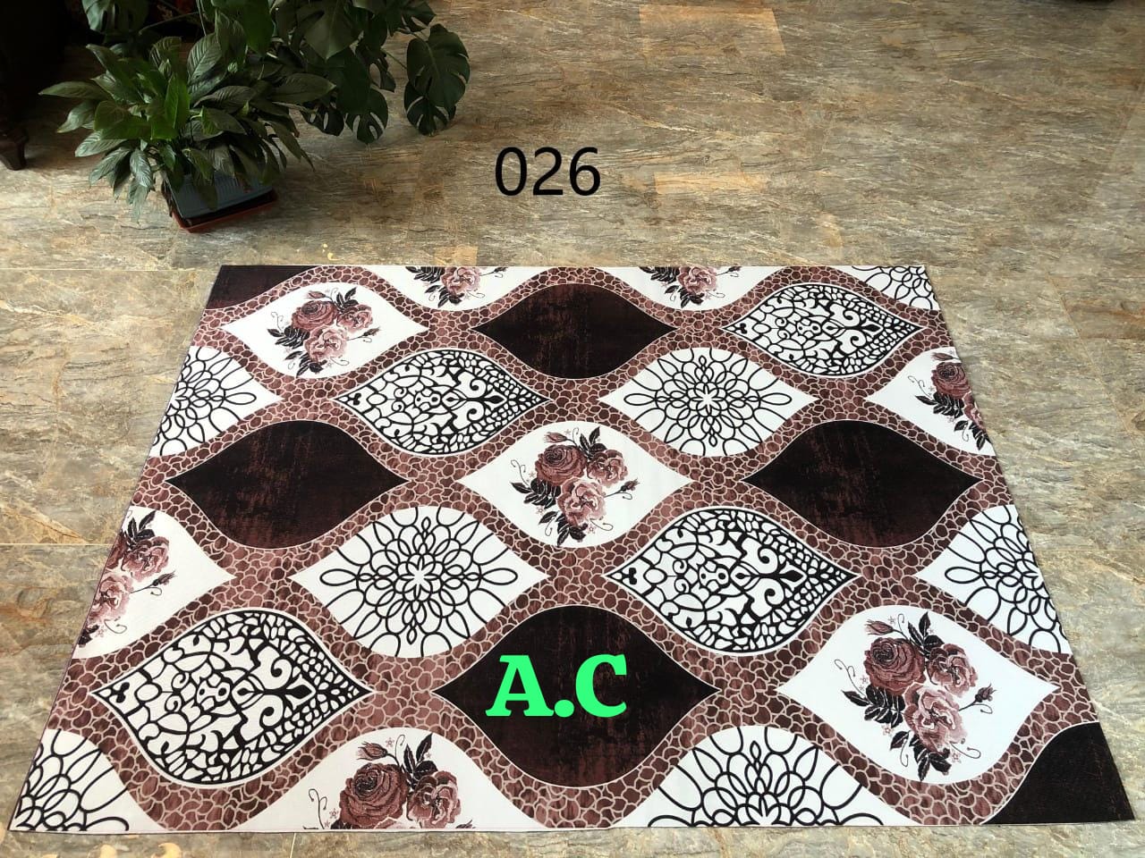 assorted carpet 3d 1.8x2m