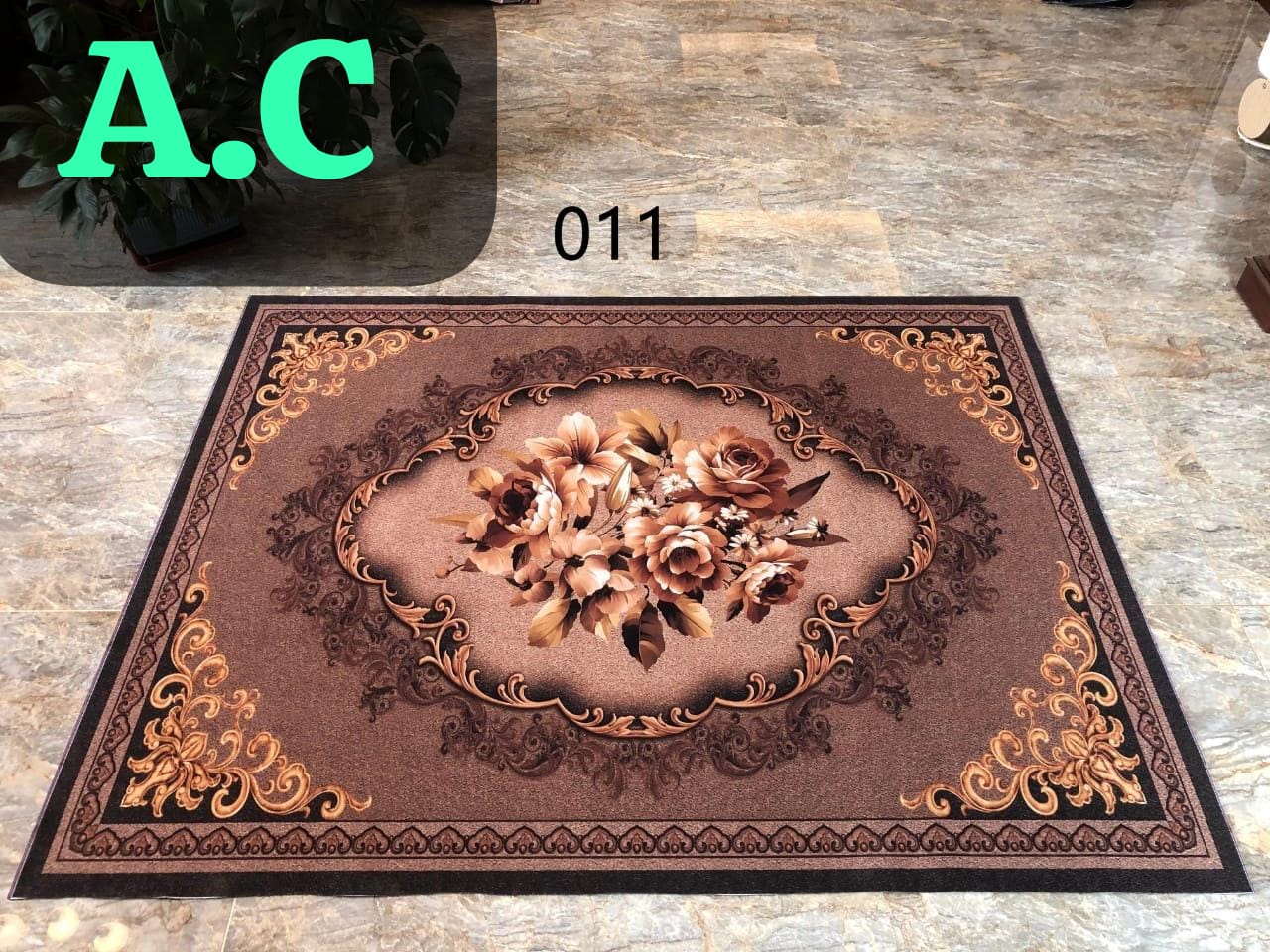 assorted carpet 3d 1.8x2m