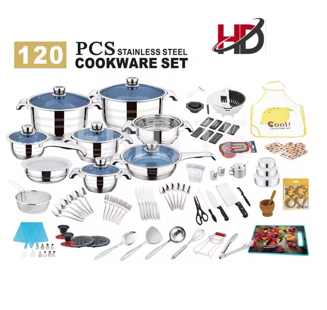 Cookware set 120pcs