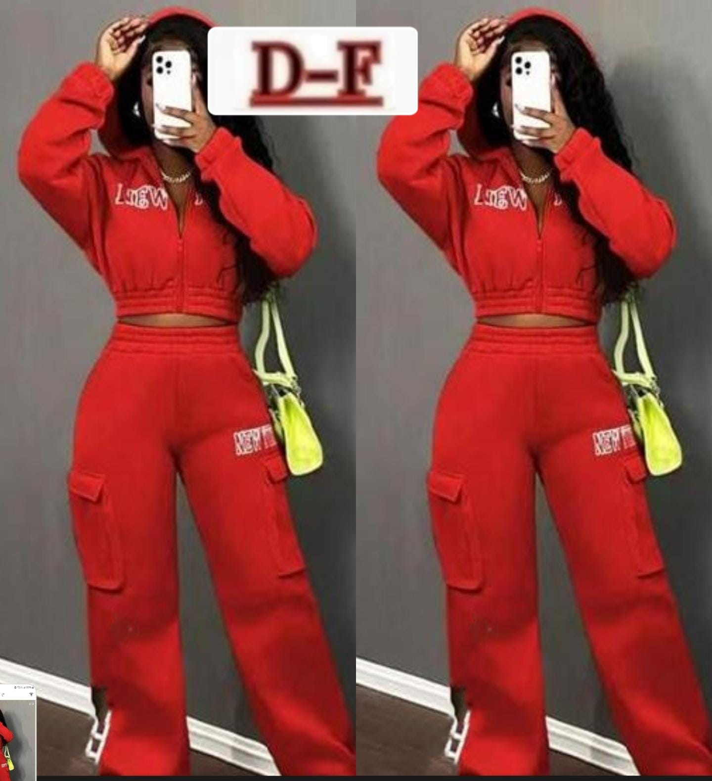 2pcs Crop Jersey