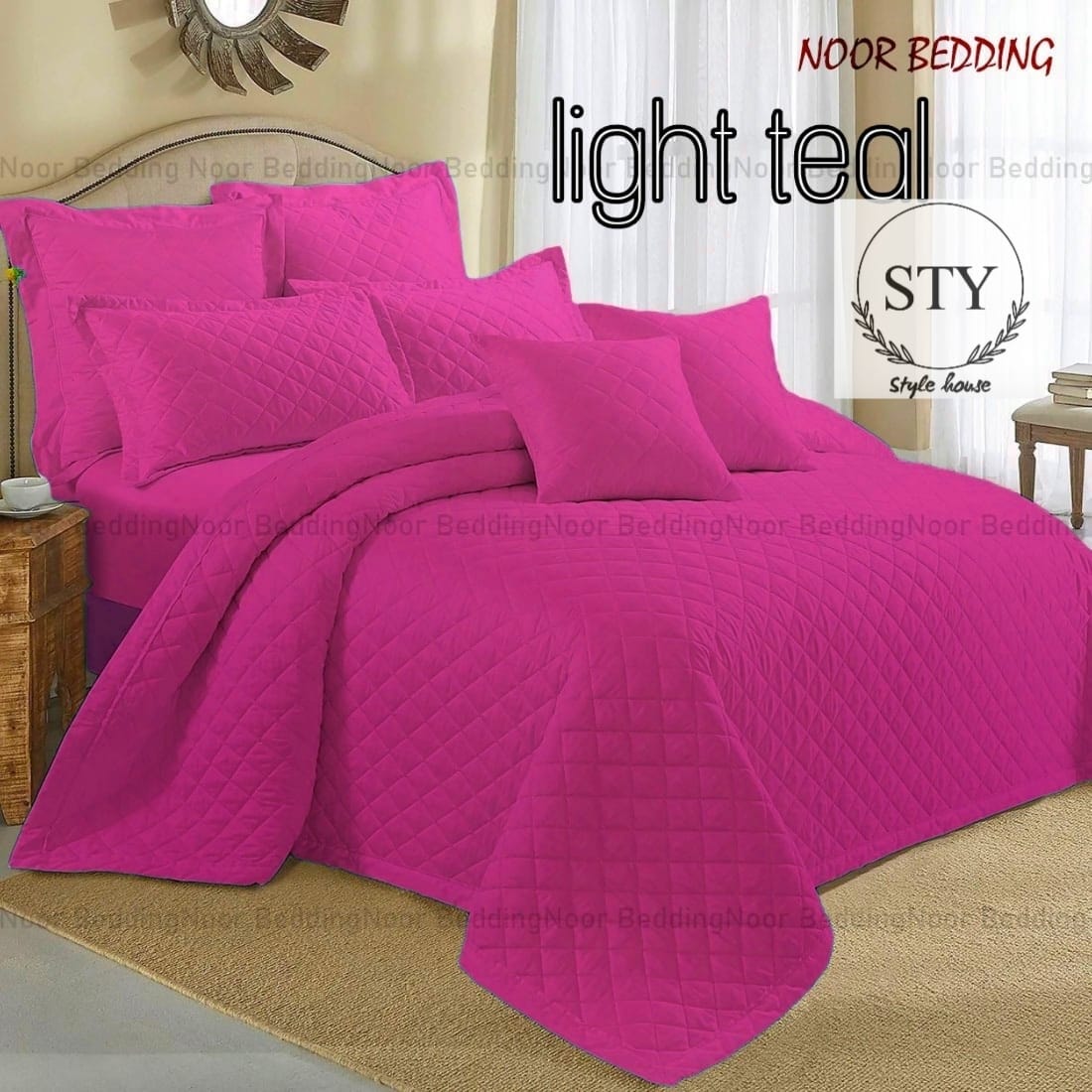 9pcs king sizes Bedding Set