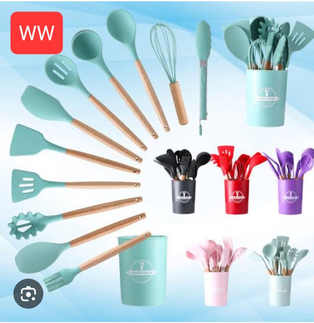 SILICONE KITCHEN 12pcs