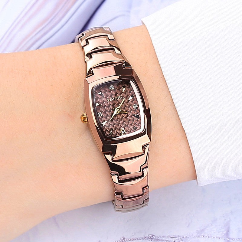 Women's Waterproof Tungsten Steel Quartz Watch