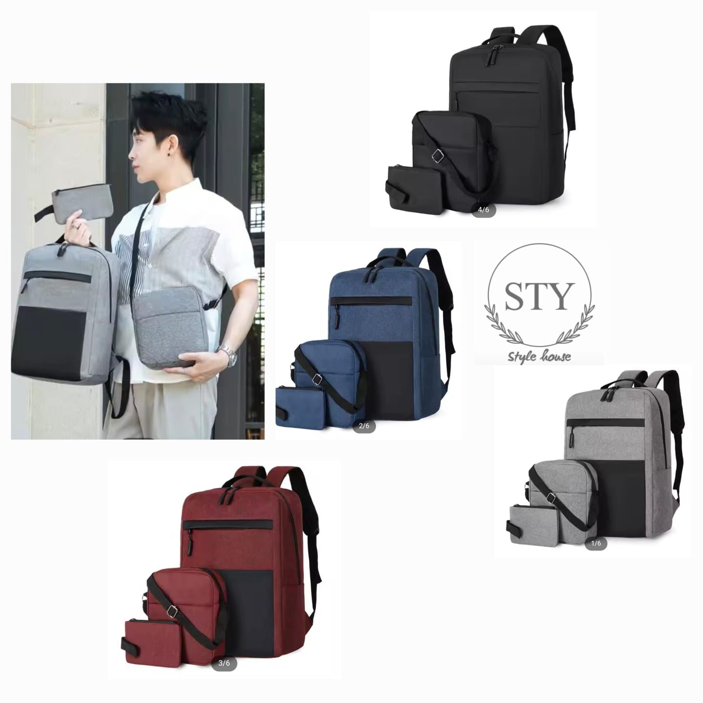 3pcs multi function bag