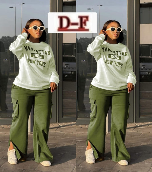 2pcs Winter tracksuit