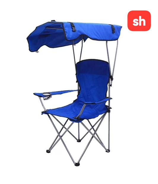 Sun protection foldable canopy chair