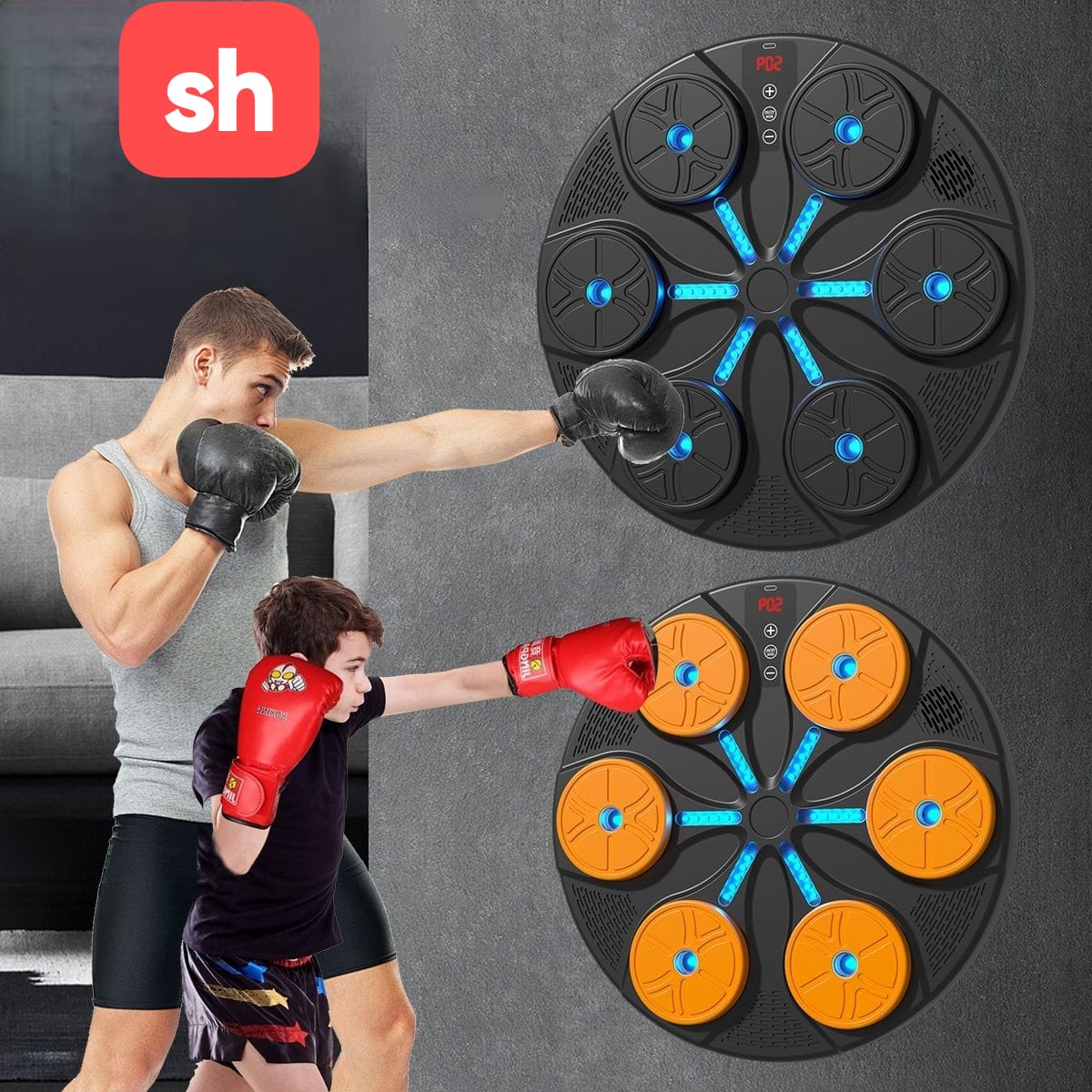 Wall mounted punching dummy