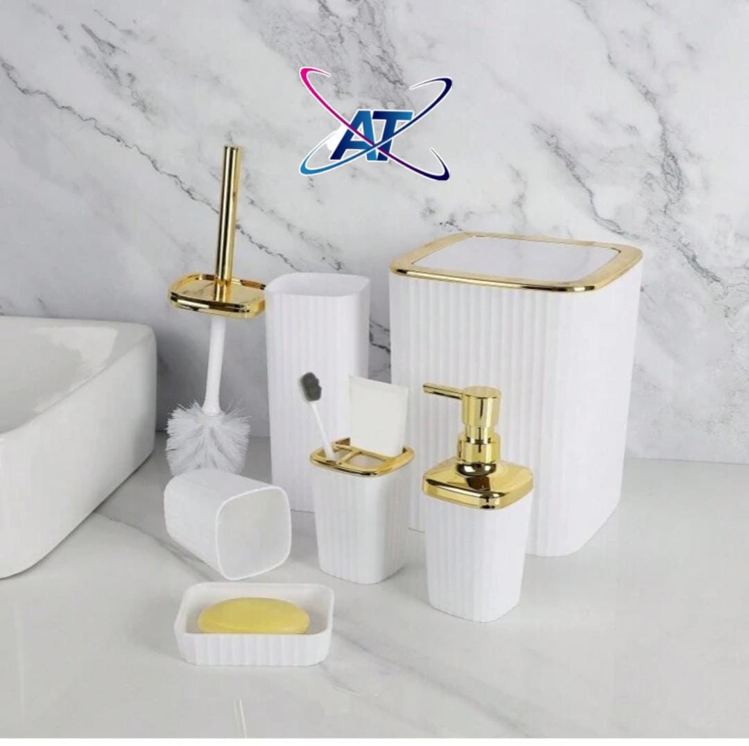 6pcs bathroom set